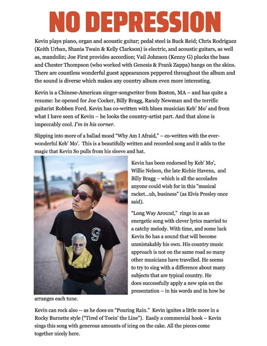 No Depression Countryside Kevin So