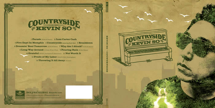 Kevin So Countryside Album cover front and back